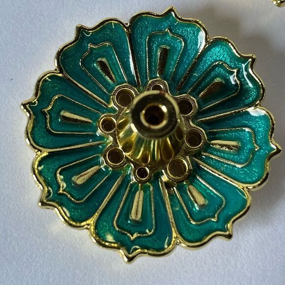 Incense Bundle of 3 Shimmering Holders Red, Blue & Green (VERY SMALL) - Picture 8 of 14